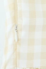 Vestido Bustier Xadrez