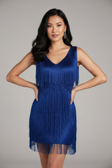 Euphoria Shimmer Fringe Dress