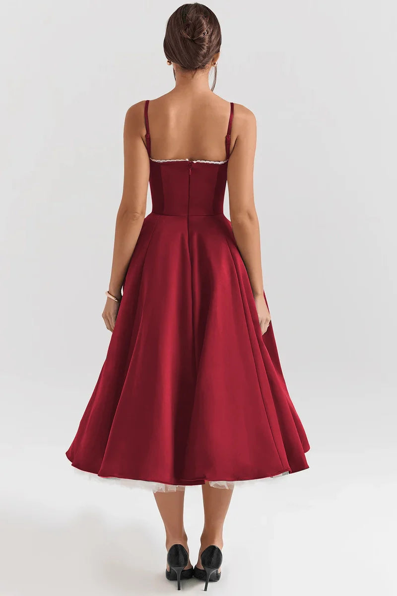 Vestido Midi Cloe - Dupla Camada