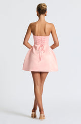 Abbey Mini Dress - Blush