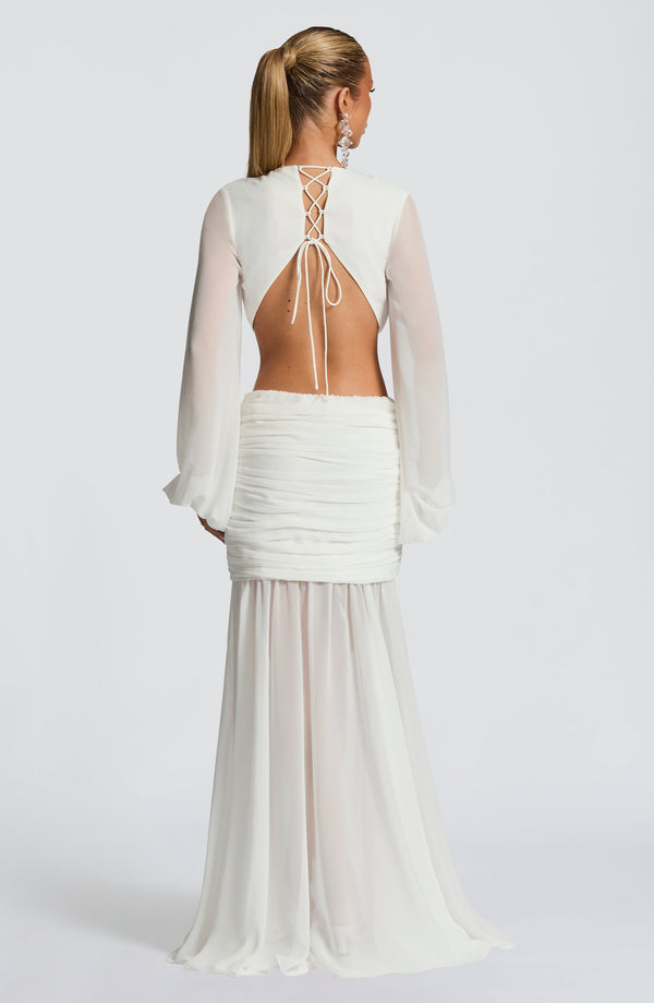 Andrina Maxi Dress - Ivory