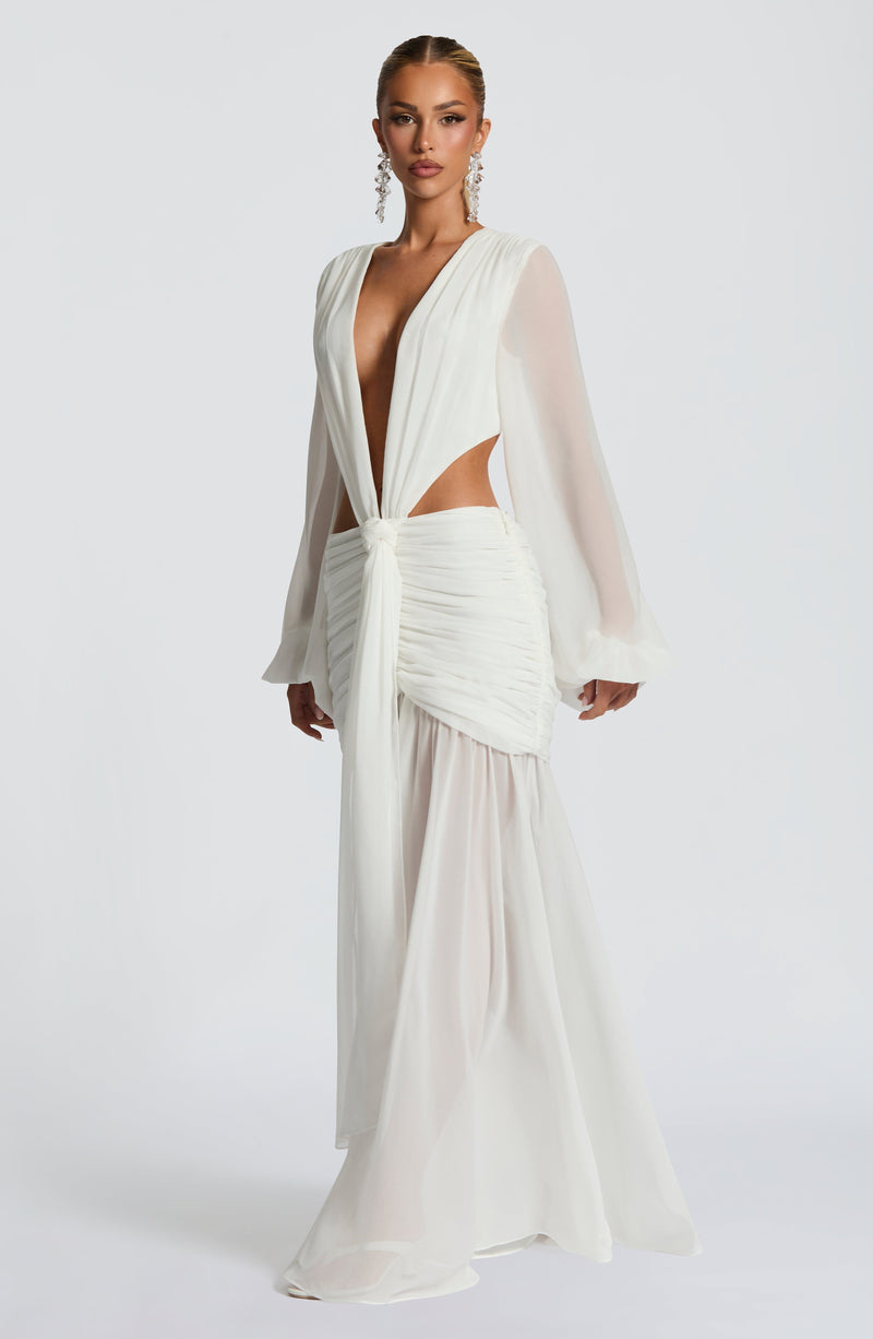 Andrina Maxi Dress - Ivory