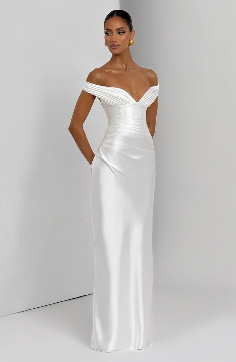 Aurelia Maxi Dress - Ivory