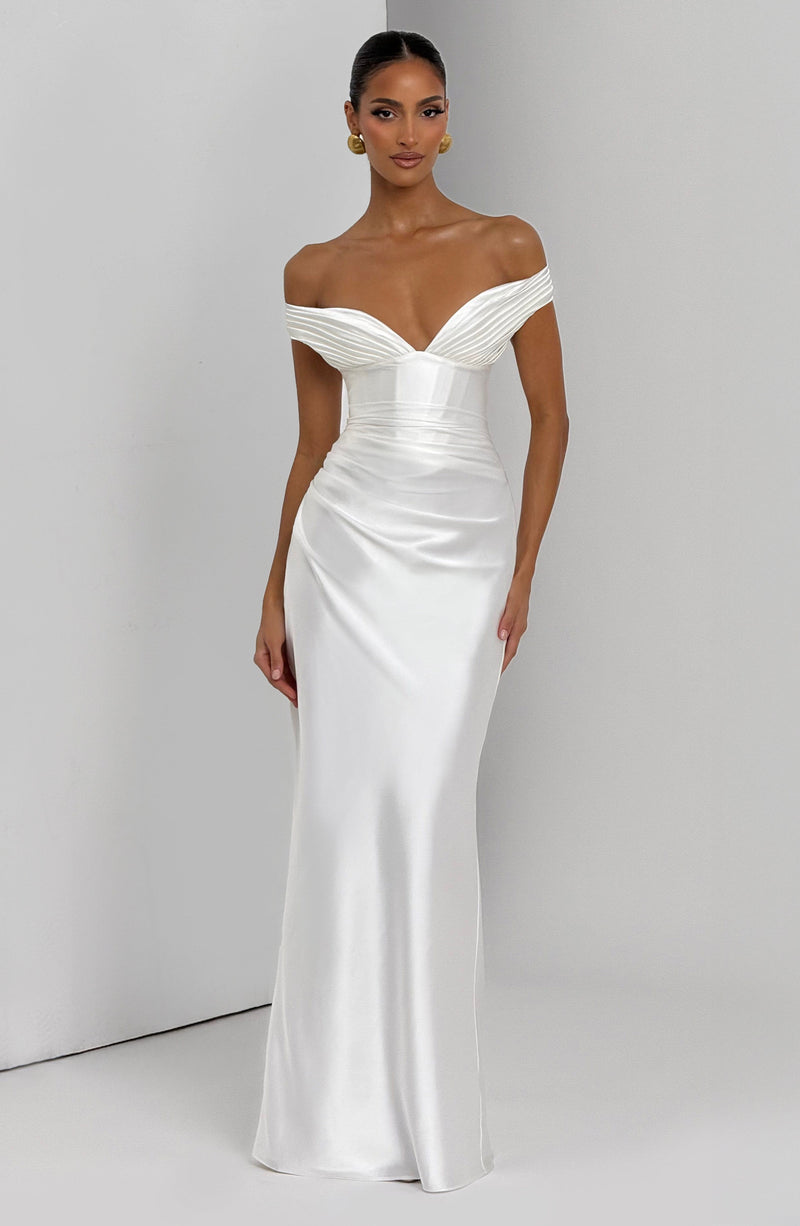 Aurelia Maxi Dress - Ivory