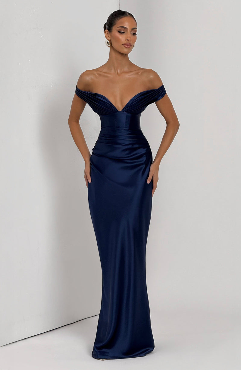 Aurelia Maxi Dress - Navy