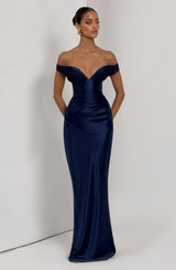 Aurelia Maxi Dress - Navy