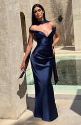 Aurelia Maxi Dress - Navy