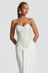 Carina Maxi Dress - Ivory