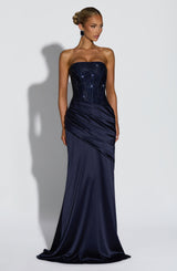 Celestia Maxi Dress - Navy