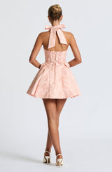 Jocelyn Mini Dress - Soft Peach