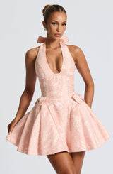 Jocelyn Mini Dress - Soft Peach