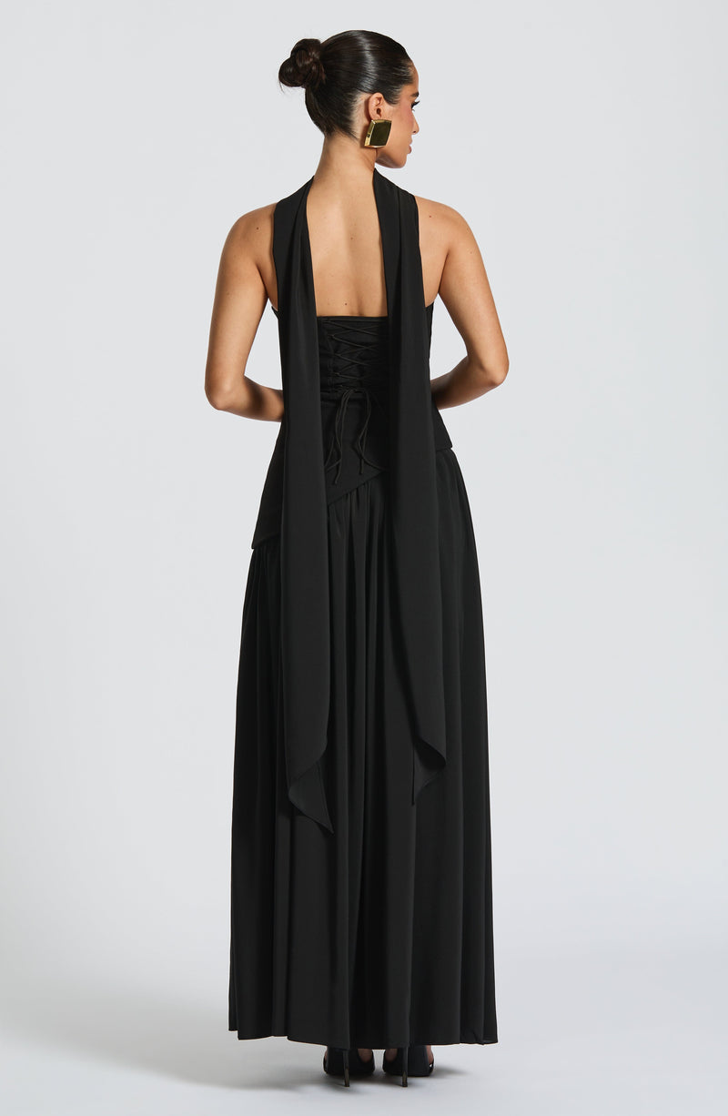 Maliyah Maxi Dress - Black