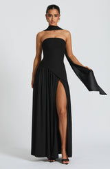 Maliyah Maxi Dress - Black