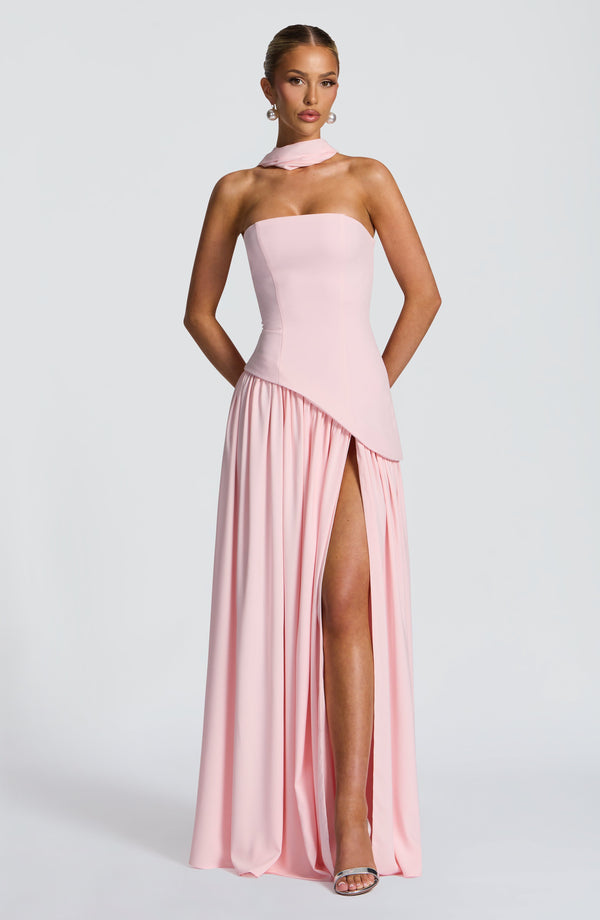 Maliyah Maxi Dress - Blush