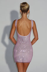 Petra Mini Dress - Pink