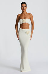 Sola Maxi Skirt - Ivory