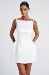 Tate Mini Dress - Ivory