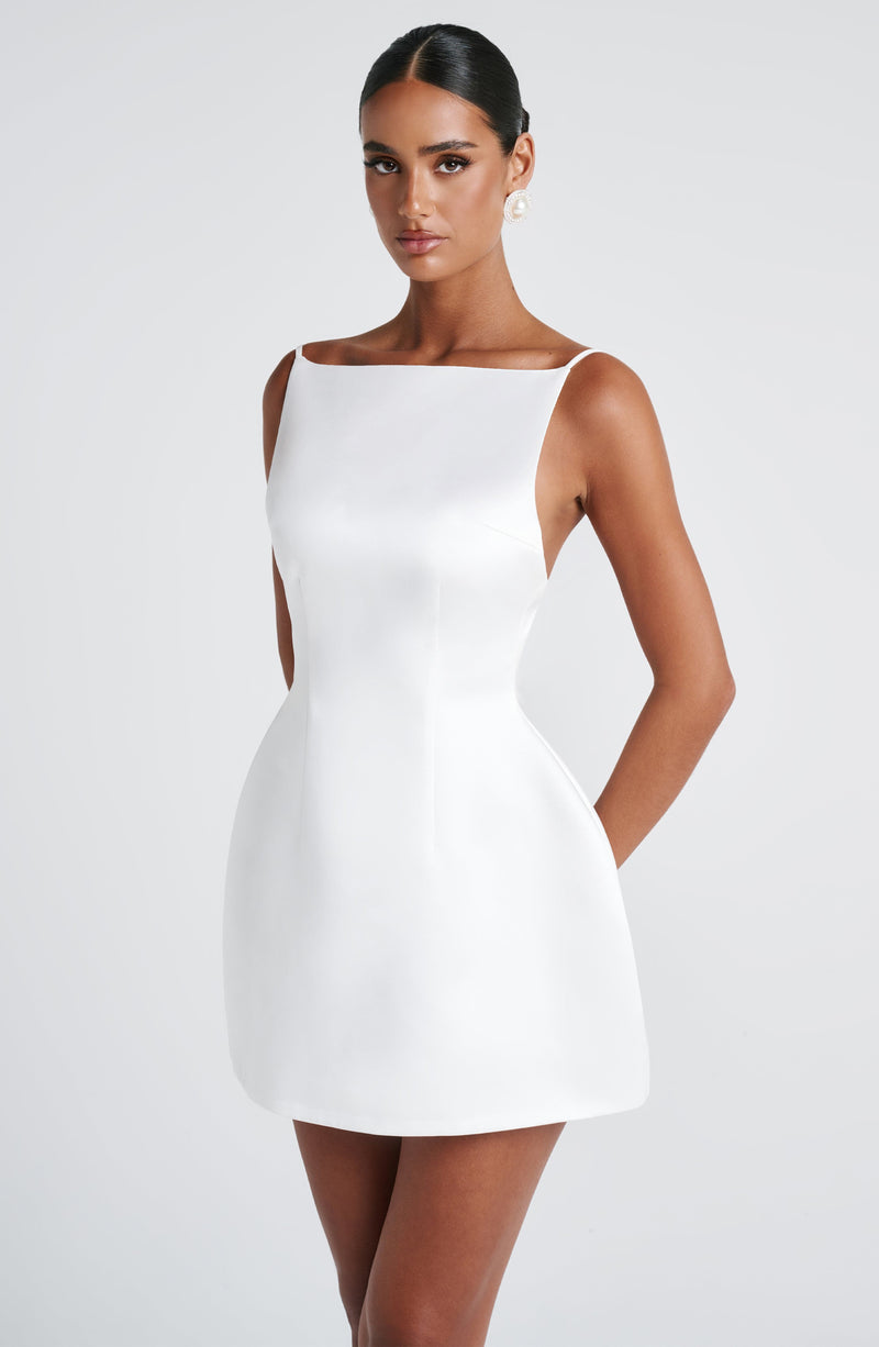 Tate Mini Dress - Ivory